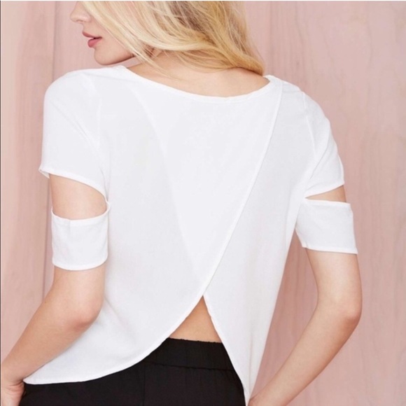 Nasty Gal The Band Chiffon Tee - Picture 3 of 4